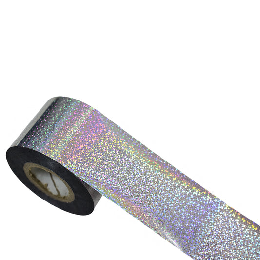 100m Sparkly Holographic Glitter Nail Foil Roll 842