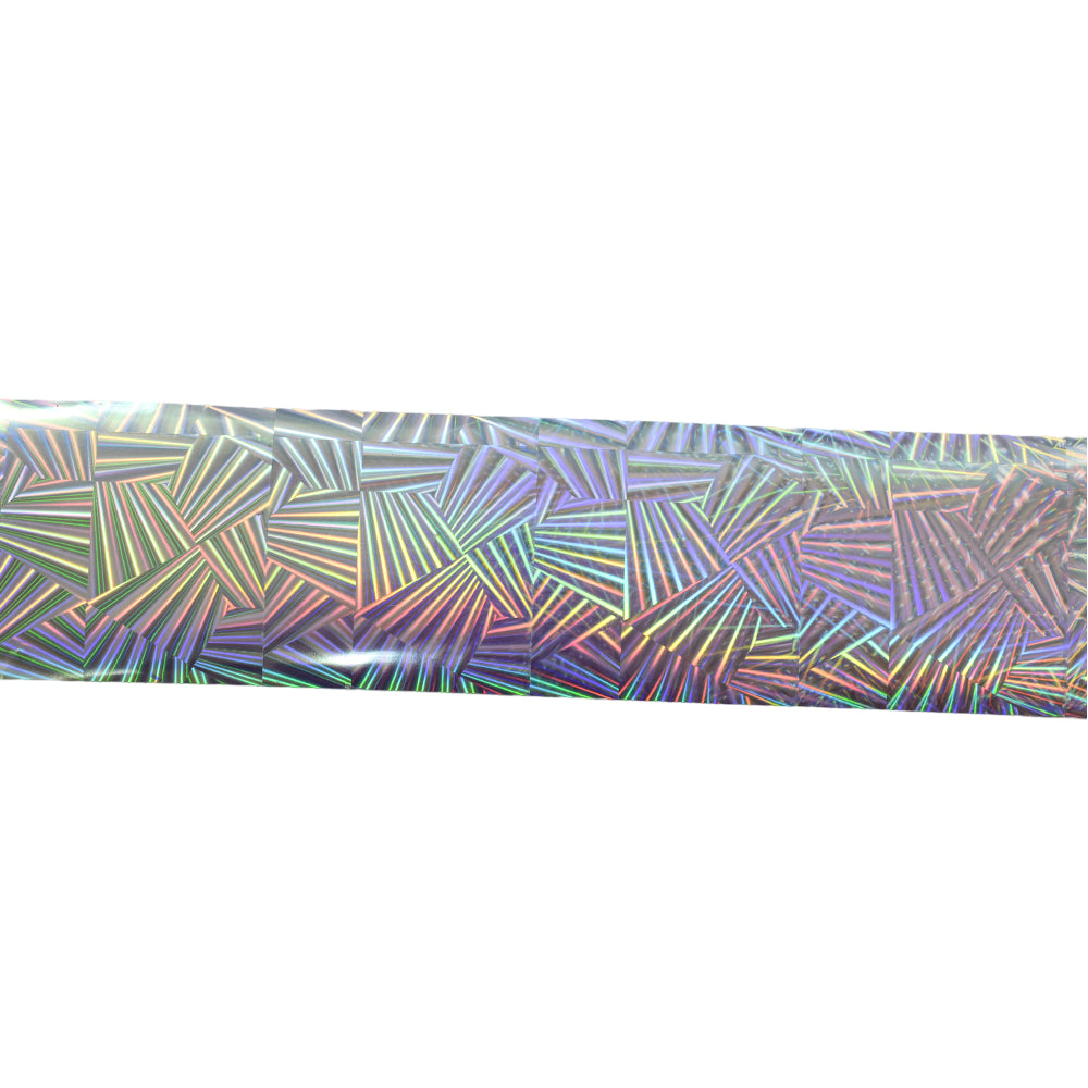120m Geometric Prism Holographic Nail Foil | Shattered Glass Nail Art Transfers 2007
