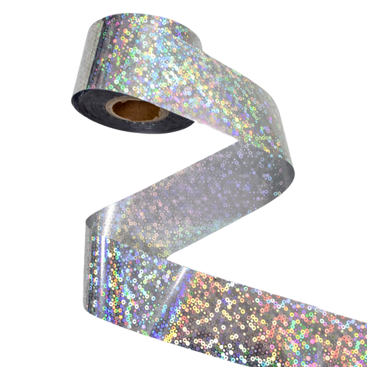 120m Holo Sparkle Circle Nail Foil Roll 827