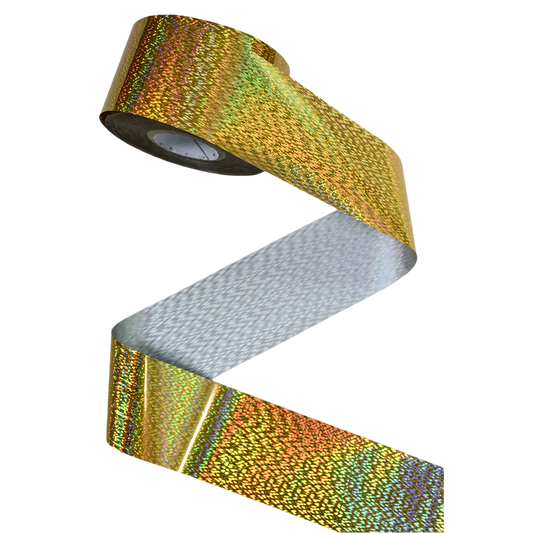 120m Holographic Laser Silver Lines Nail Foil 840