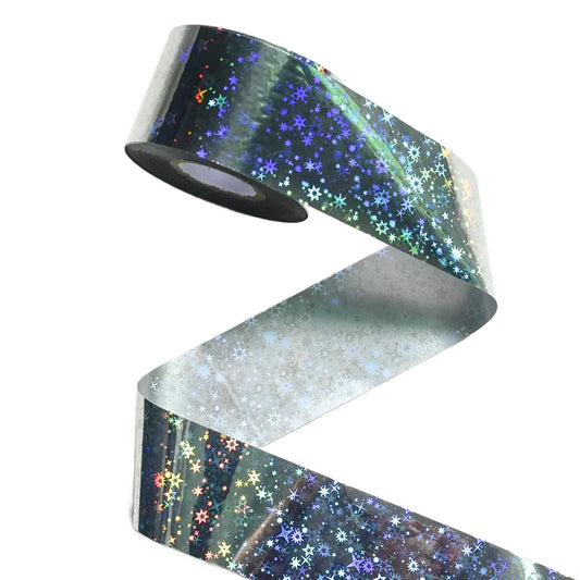 120m Holographic Starry Sky Nail Foil | Holo Galaxy Celestial Art Transfers