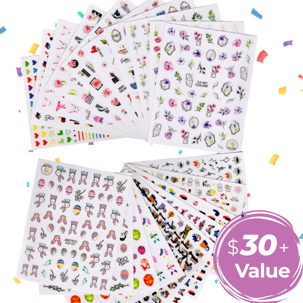 Nail Stickers Lucky Bag (Basic)