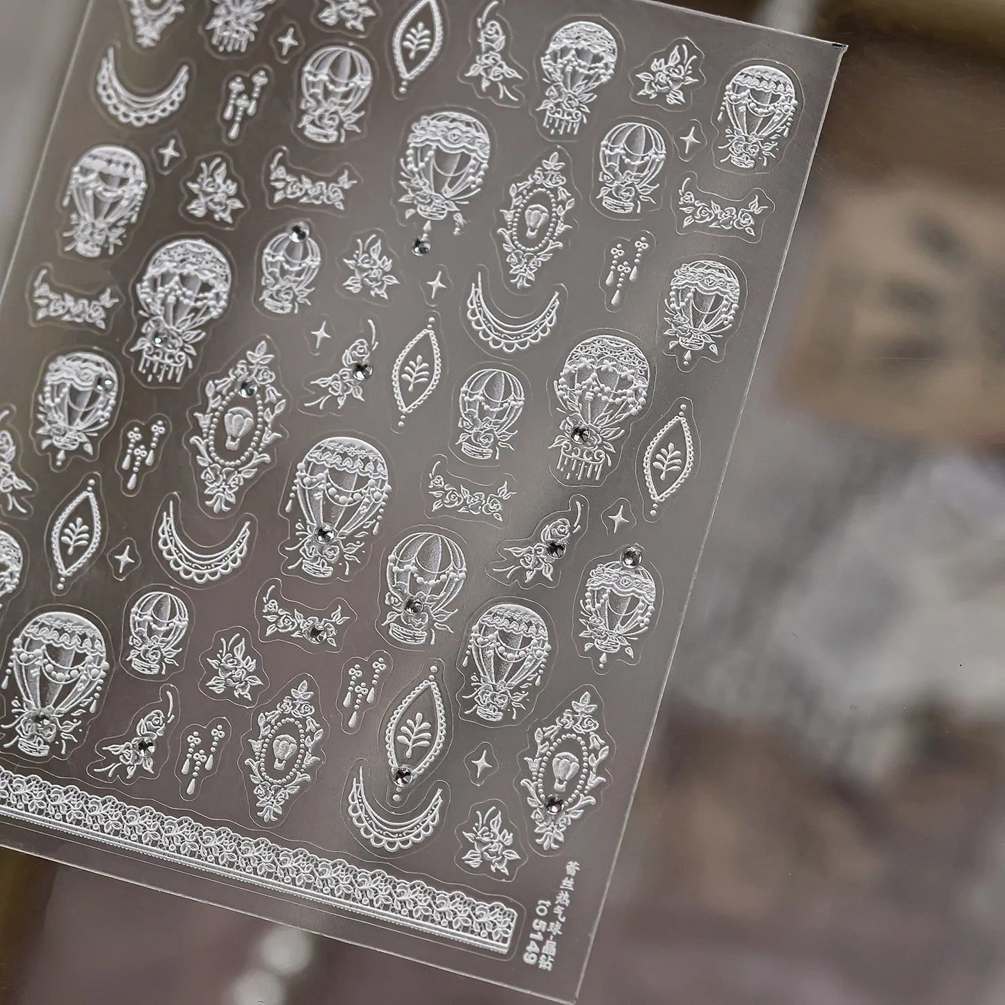 5D Hot Balloon Nail Stickers | Regencycore