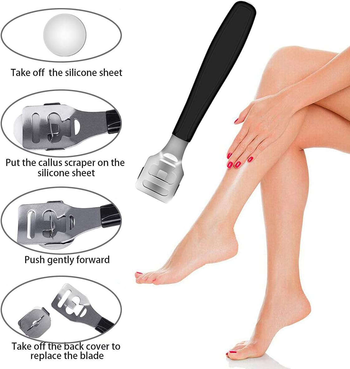 36 in 1 Pedicure Kit – Professional Foot Care Set with Rasp & Dead Skin Remover