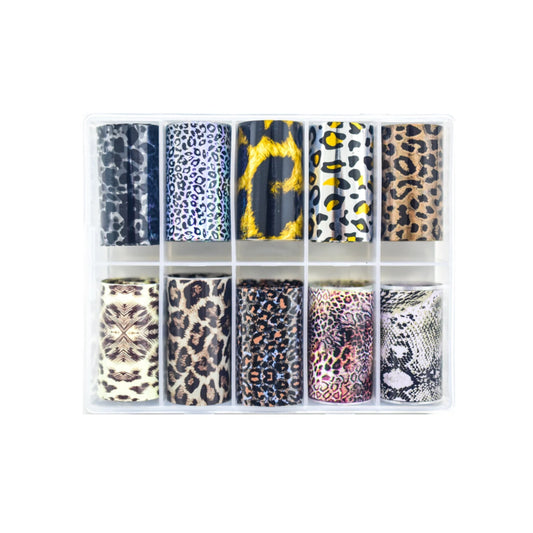 Wild Kingdom Animal Print Nail Foil Collection - 336