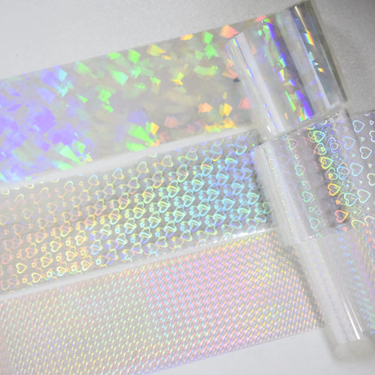 Aurora Glass Holographic Nail Foil Collection - 106