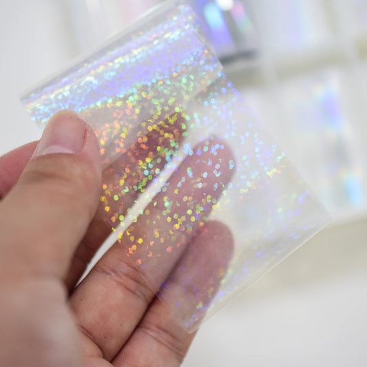 Cyber Prism Holographic Nail Foil Collection - 396