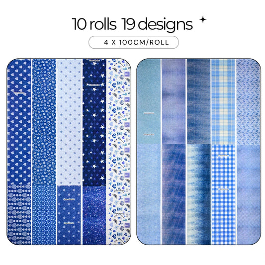 Denim & Dreams Y2K Nail Foil Collection - 389