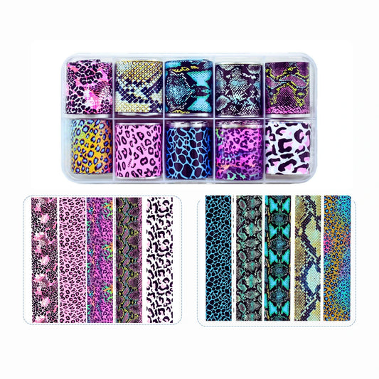 Electric Safari Nail Foil Collection - SS109