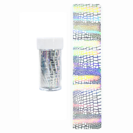 Holo Snake Skin Nail Foil Strip 100cm