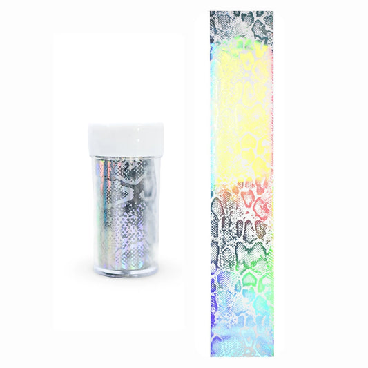Holographic Snakeskin Nail Foil Strip 100cm