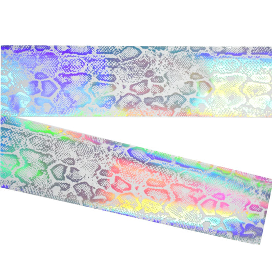 Holographic Snakeskin Nail Foil Strip 100cm