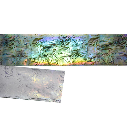 Iridescent Abalone Shell Nail Foil Strip 100cm - S1