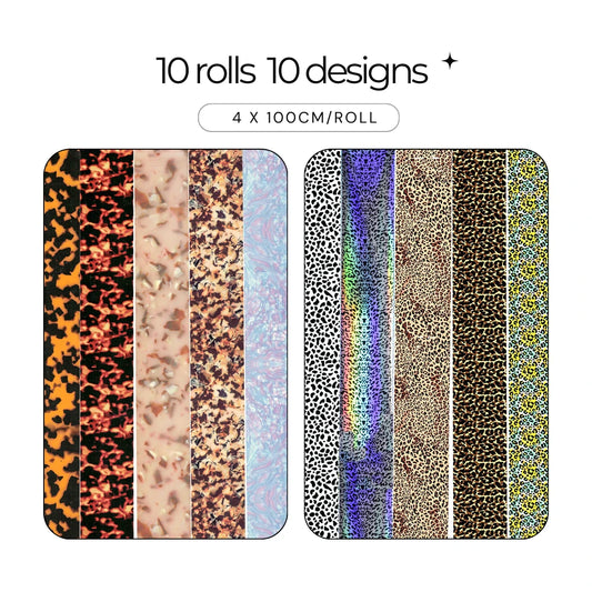 Fierce & Fabulous Nail Foil Collection - 335