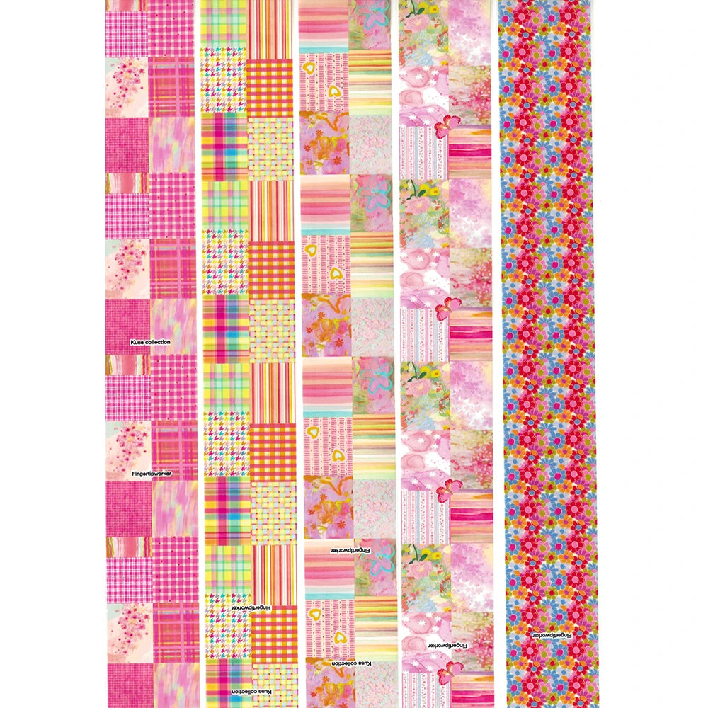 Maximalist Patchwork Nail Foil Collection - 381
