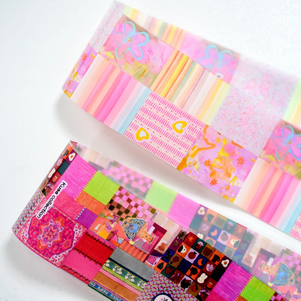 Maximalist Patchwork Nail Foil Collection - 381