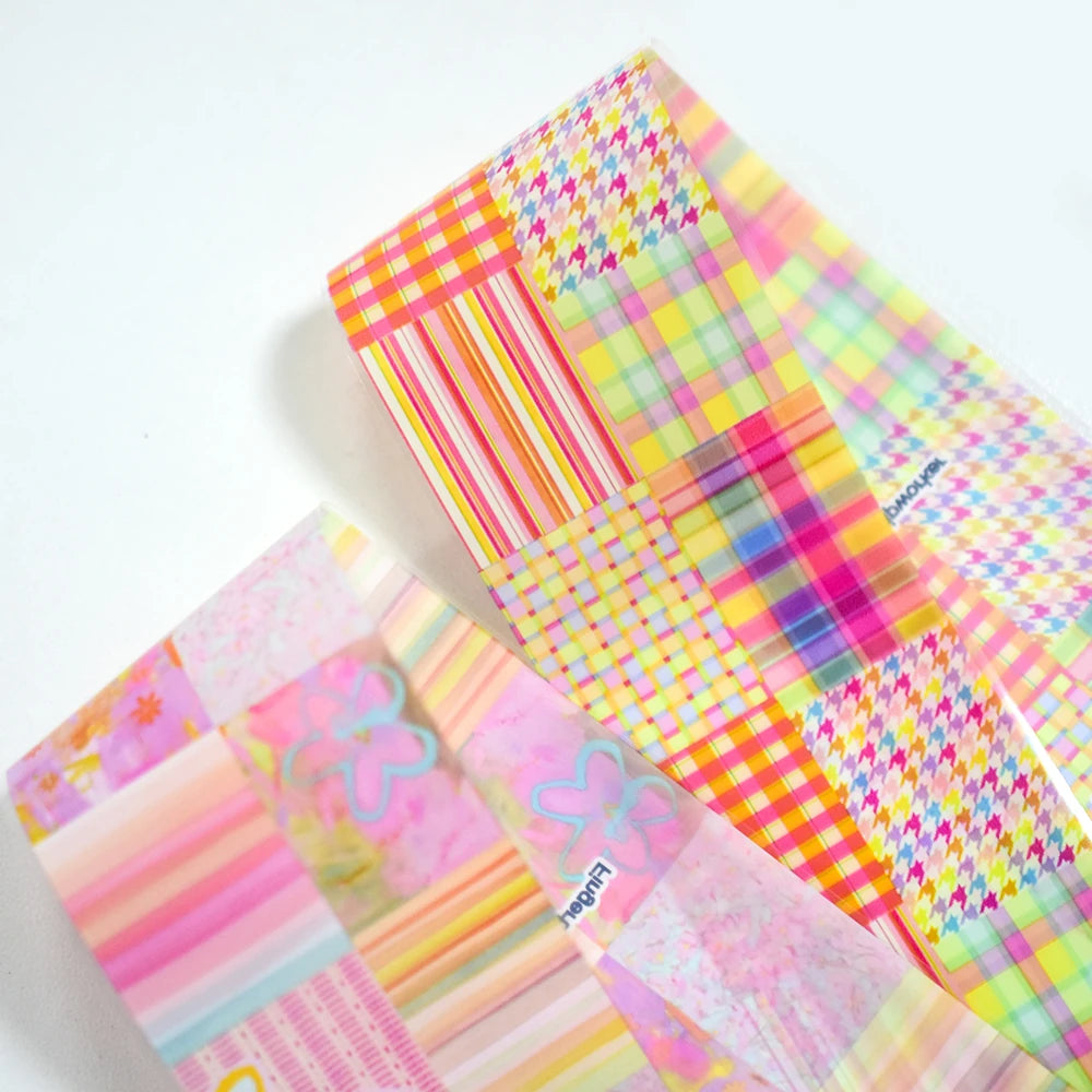 Maximalist Patchwork Nail Foil Collection - 381