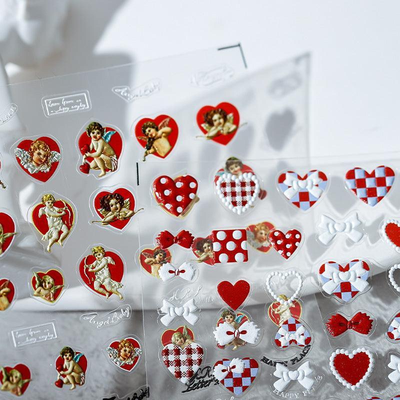 NailMAD Nail Art Stickers Adhesive Cupid Sticker Decals TS1199 - Nail MAD
