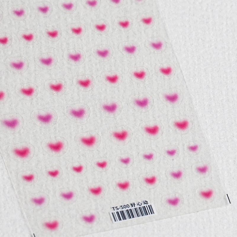 NailMAD Nail Art Stickers Adhesive Gradient Dots 3D Adhesive Decals TS500 - Nail MAD
