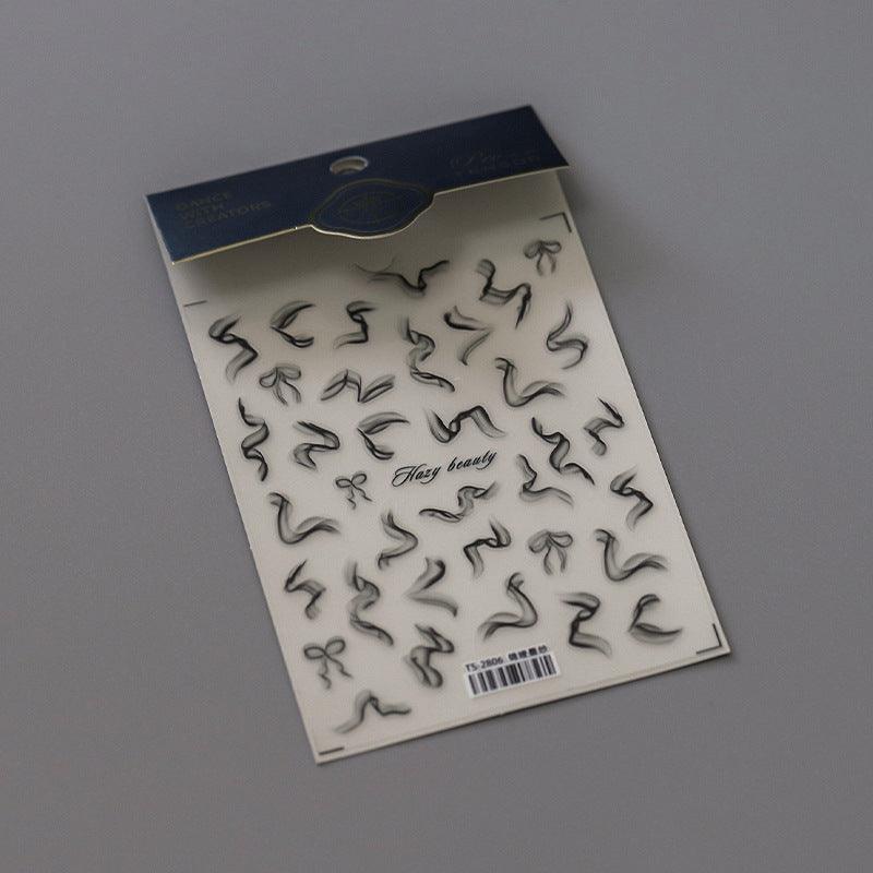 Tensor Nail Art Stickers Ribbon Sticker Decals TS2805 - Nail MAD