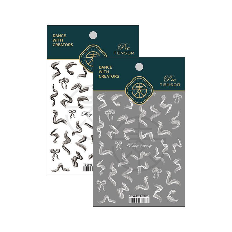 Tensor Nail Art Stickers Ribbon Sticker Decals TS2805 - Nail MAD