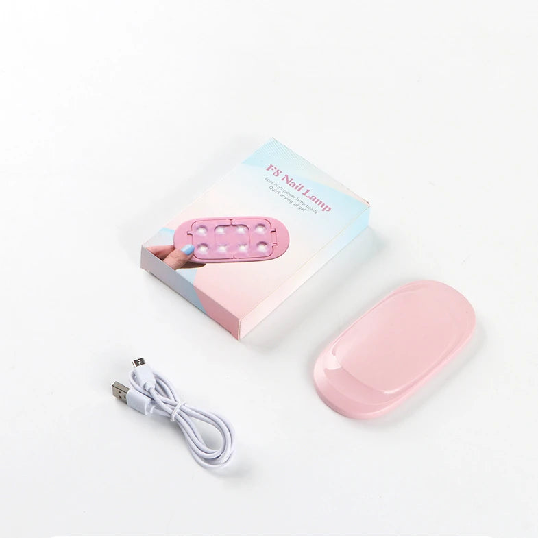Portable Mini UV/LED Nail Lamp F8