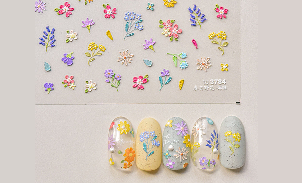 Flowers - Nail MAD