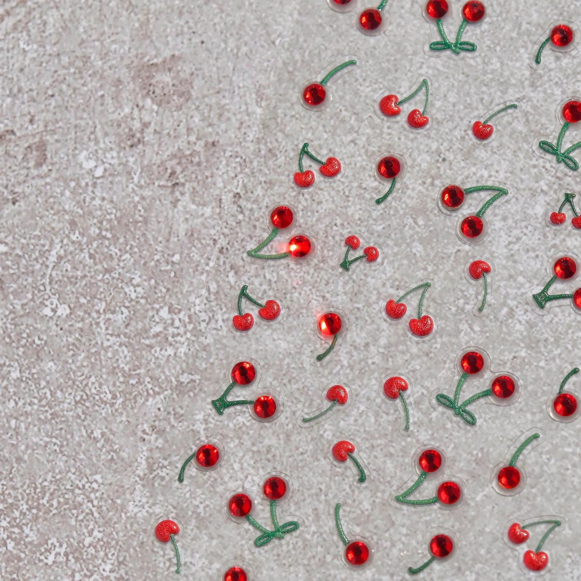 Juicy Cherry Nail Art Stickers Adhesive Stunning Sticker Decals TA211