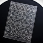 3 Sheets Halloween Nail Stencils Stickers No bleeding Nail Vinyls