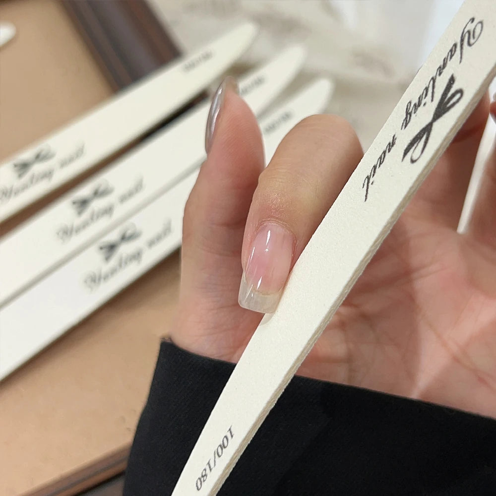 The Essential 100/180 Grit Nail File for Natural Nails(4-Pack)