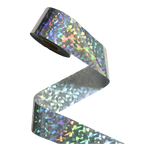 100m Crystal Holographic Silver Shattered Glass Nail Art Foil