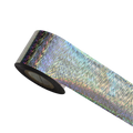 100m Holographic Laser Silver Lines Nail Foil 840
