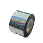 100m Holographic Laser Silver Lines Nail Foil 840