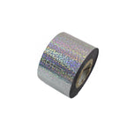 100m Sparkly Holographic Glitter Nail Foil Roll 842