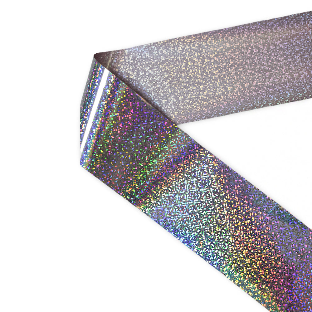 100m Sparkly Holographic Glitter Nail Foil Roll 842