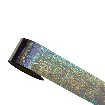 100m Sparkly Holographic Glitter Nail Foil Roll 845