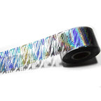 100meters Holographic Zebra Print Nail Transfer Foil Paper - Nail MAD