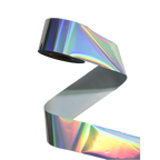 100meters Aurora Holographic Nail Art Transfer Foil - Iridescent Rainbow Chrome Finish Foil Paper