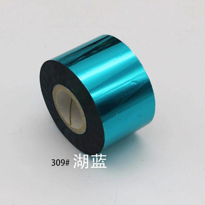 120m/roll Metal Color Nail Foils Matte Mirror Effect Nail Transfer Foil Slider Decals Hot Stamping Foils Transfer Foil Paper - Nail MAD