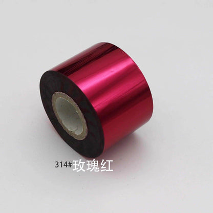 120m/roll Metal Color Nail Foils Matte Mirror Effect Nail Transfer Foil Slider Decals Hot Stamping Foils Transfer Foil Paper - Nail MAD
