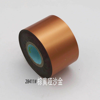 120m/roll Metal Color Nail Foils Matte Mirror Effect Nail Transfer Foil Slider Decals Hot Stamping Foils Transfer Foil Paper - Nail MAD