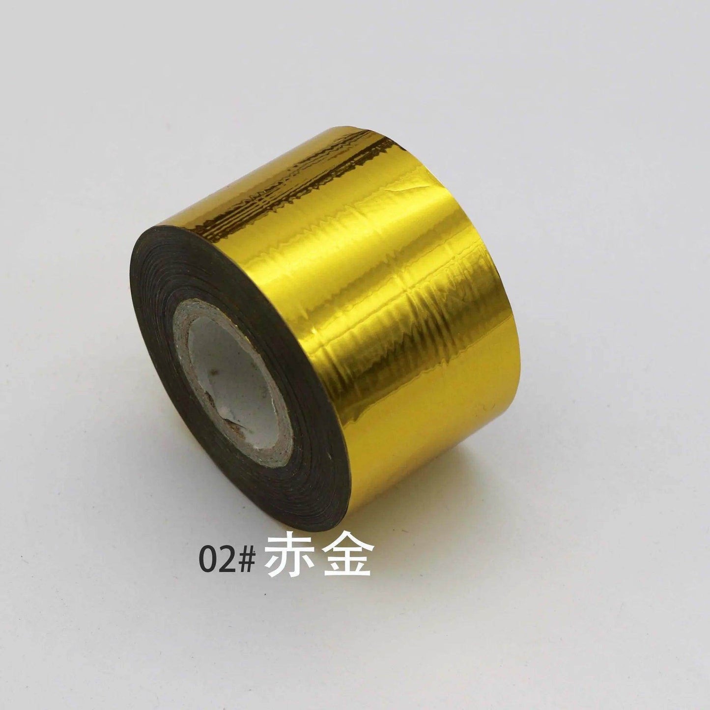 120m/roll Metal Color Nail Foils Matte Mirror Effect Nail Transfer Foil Slider Decals Hot Stamping Foils Transfer Foil Paper - Nail MAD