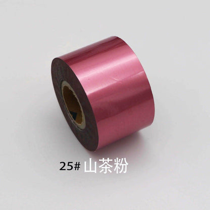 120m/roll Metal Color Nail Foils Matte Mirror Effect Nail Transfer Foil Slider Decals Hot Stamping Foils Transfer Foil Paper - Nail MAD