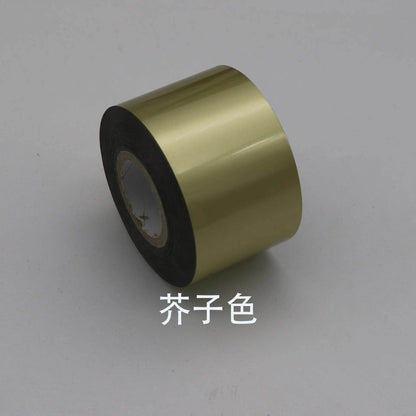 120m/roll Metal Color Nail Foils Matte Mirror Effect Nail Transfer Foil Slider Decals Hot Stamping Foils Transfer Foil Paper - Nail MAD