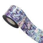 120m Abalone Shell Nail Foil | Iridescent Mother of Pearl Nail Art Transfer Foil 01