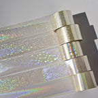 120m Clear Holographic Nail Transfer Foils