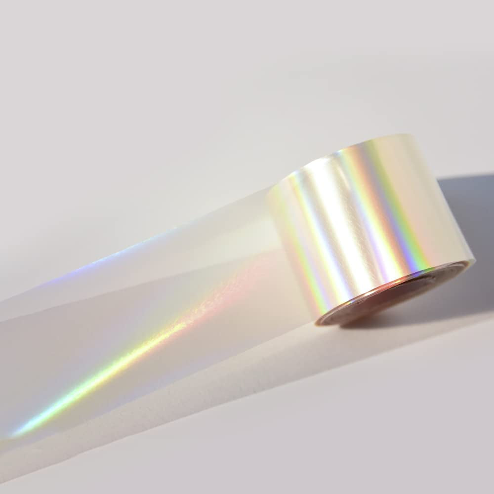 120m Clear Holographic Nail Transfer Foils
