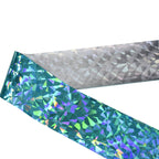 120m Crystal Holographic Silver Gold Shattered Glass Nail Art Foil 807