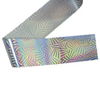 120m Geometric Prism Holographic Nail Foil | Shattered Glass Nail Art Transfers 2007