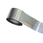 120m Holo Diamond Plate Nail Foil | Industrial Textured Nail Art Transfers 2030-1